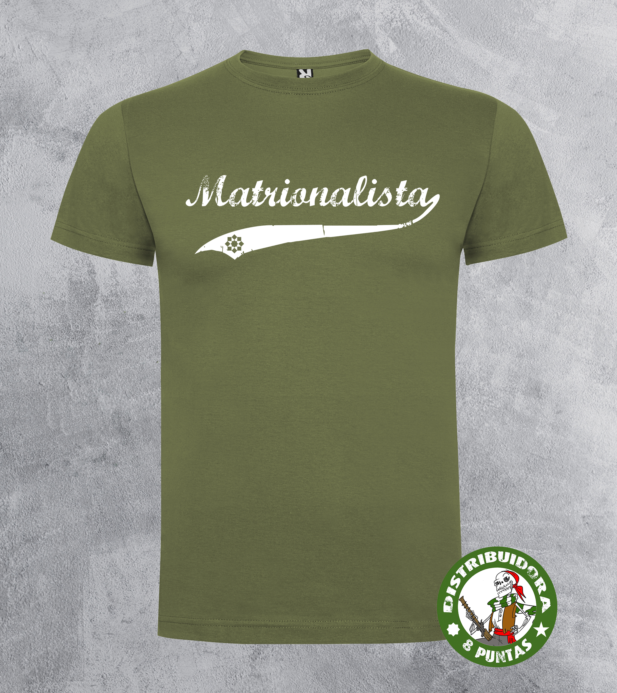 camiseta matrionalista olivo