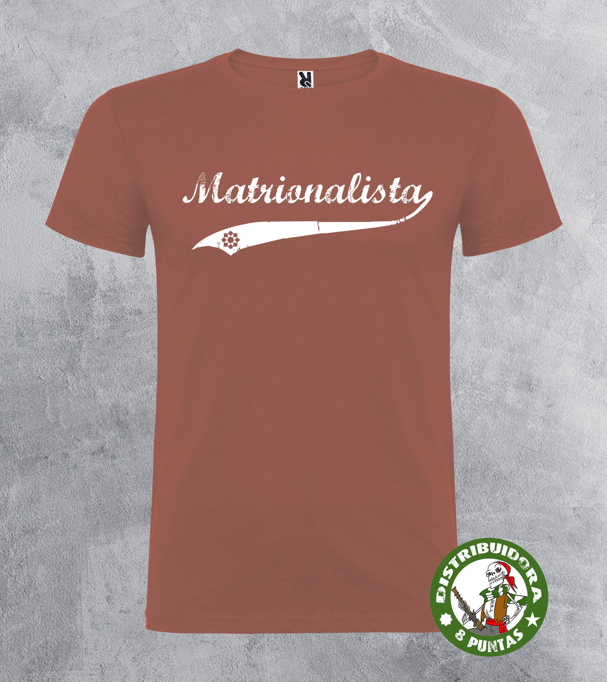 camiseta matrionalista teja