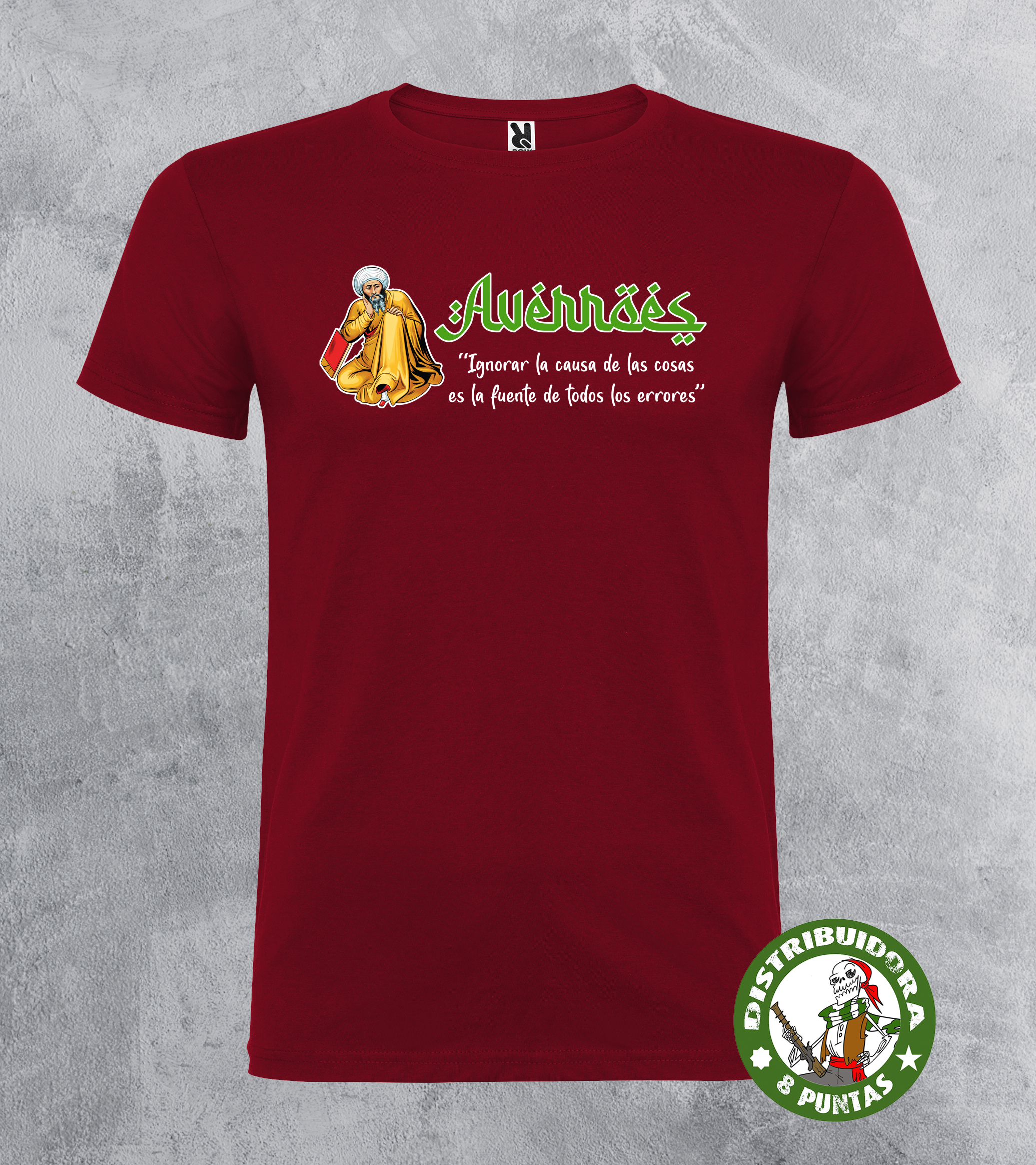 camiseta averroes burdeos