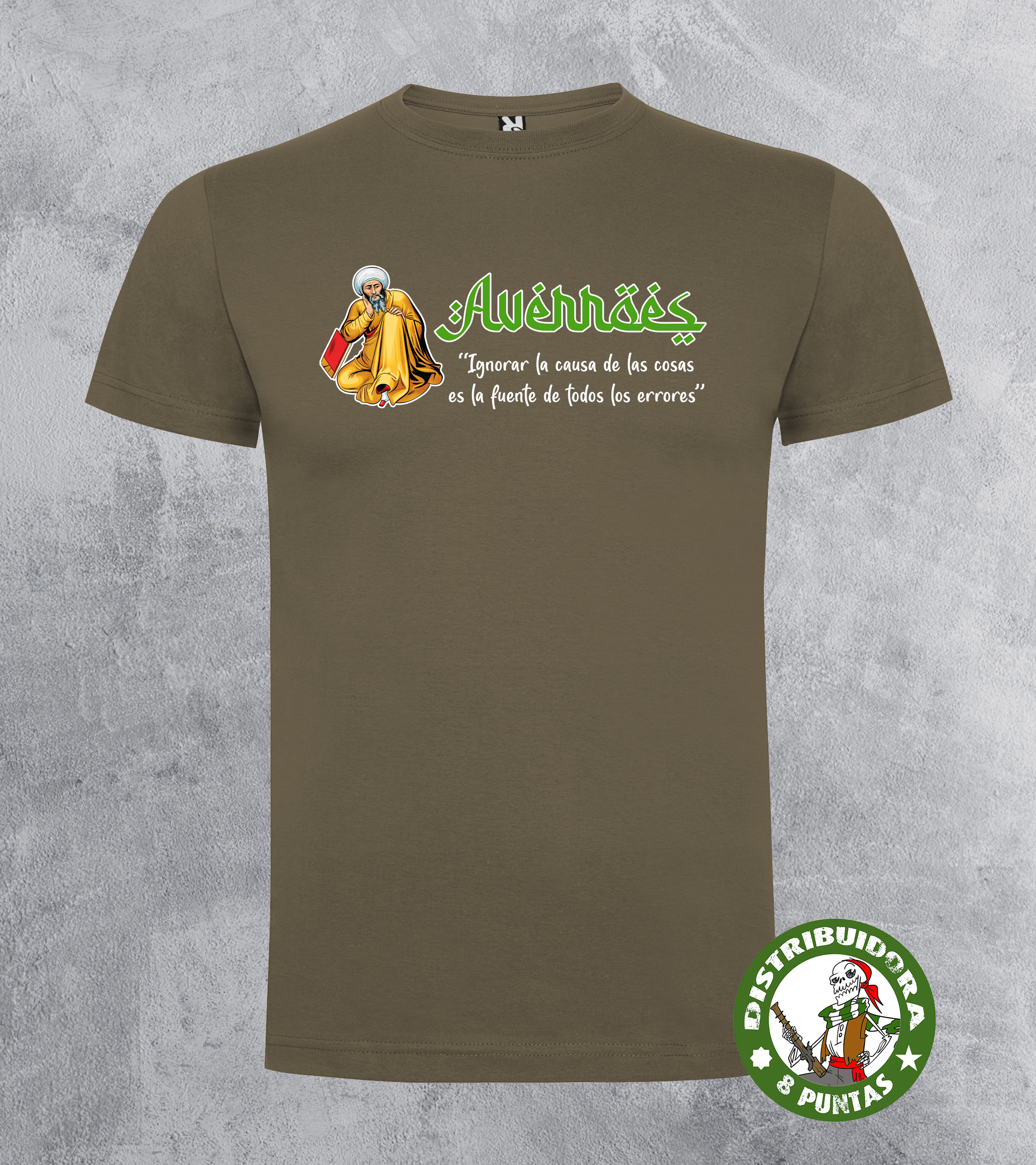 camiseta averroes nogal