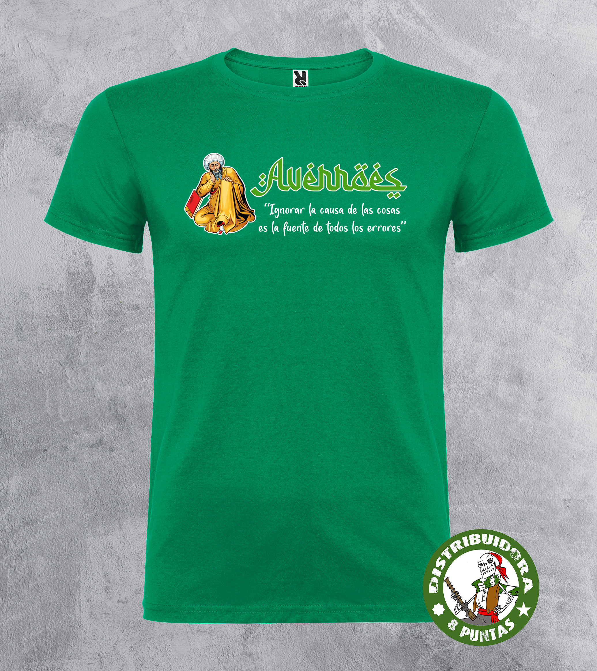 camiseta averroes verde
